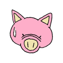 my little pig, ton-chan2 sticker #4447149