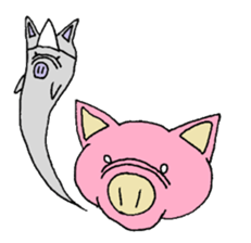 my little pig, ton-chan2 sticker #4447153