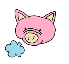 my little pig, ton-chan2 sticker #4447155