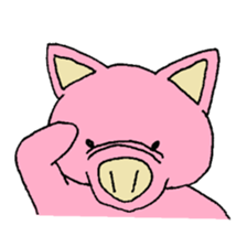 my little pig, ton-chan2 sticker #4447157