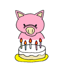 my little pig, ton-chan2 sticker #4447169