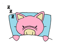 my little pig, ton-chan2 sticker #4447174