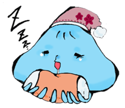 Friends of a jellyfish and the sea sticker #4447707