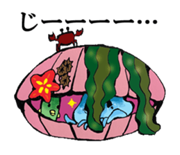 Friends of a jellyfish and the sea sticker #4447715