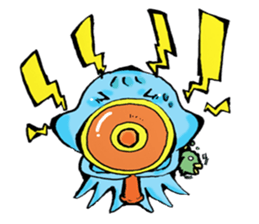 Friends of a jellyfish and the sea sticker #4447729