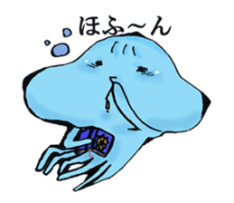 Friends of a jellyfish and the sea sticker #4447739