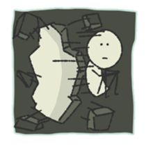 Hard to use sticker 2 sticker #4447818