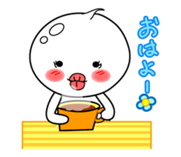 rice cake chan sticker #4448104