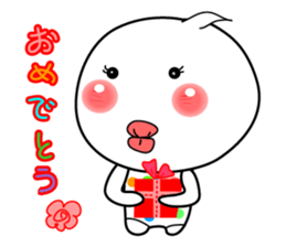 rice cake chan sticker #4448119