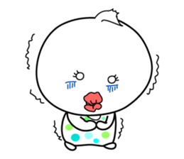 rice cake chan sticker #4448121
