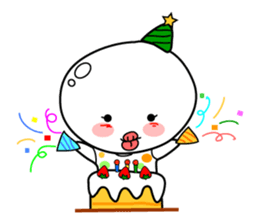 rice cake chan sticker #4448138