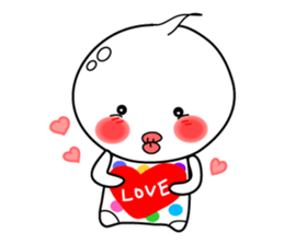 rice cake chan sticker #4448140