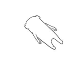 Arai Yada animal sticker #4448353