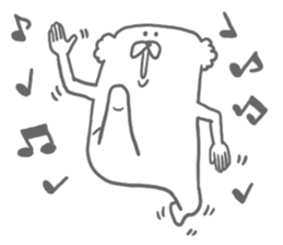 Arai Yada animal sticker #4448378