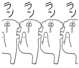 Arai Yada animal sticker #4448379