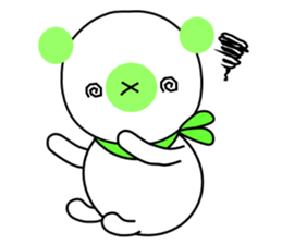 Colorful Pretty Bear sticker #4448427