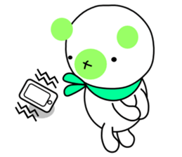 Colorful Pretty Bear sticker #4448429