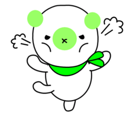 Colorful Pretty Bear sticker #4448451