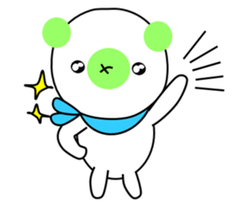 Colorful Pretty Bear sticker #4448455