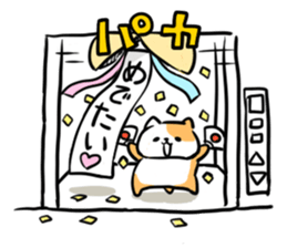 Cat in the Elevator sticker #4449453