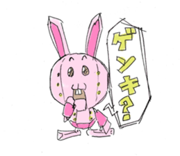 mechanical rabbit sticker #4449551