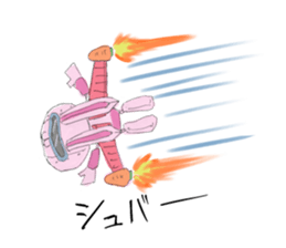 mechanical rabbit sticker #4449577