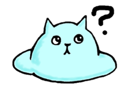 slime cat sticker #4450425