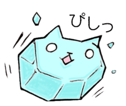 slime cat sticker #4450436