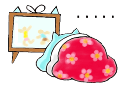 slime cat sticker #4450438