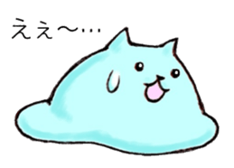 slime cat sticker #4450440
