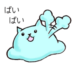 slime cat sticker #4450447