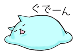 slime cat sticker #4450450