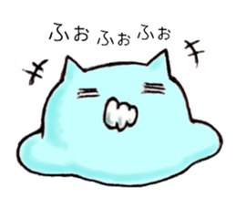 slime cat sticker #4450459