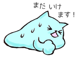 slime cat sticker #4450461