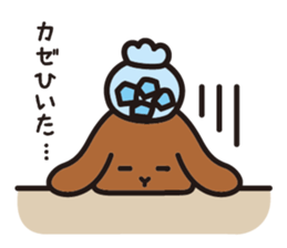 Rabbit "mugitan" sticker #4450660