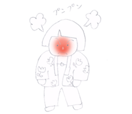 Hanten daughter sticker #4450751