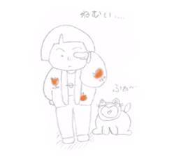 Hanten daughter sticker #4450761