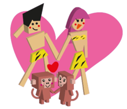 Tarzan  Jane and Friends sticker #4451313