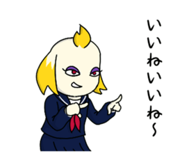 Naughty girl Mimi-chan sticker #4451633