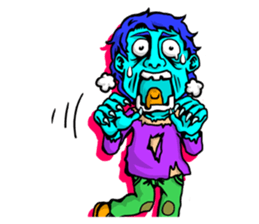 Zombies : Full Throttle sticker #4451841