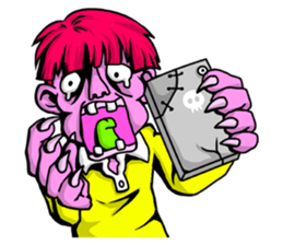 Zombies : Full Throttle sticker #4451845