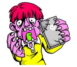 Zombies : Full Throttle sticker #4451845