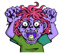 Zombies : Full Throttle sticker #4451849