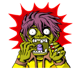 Zombies : Full Throttle sticker #4451857