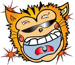 Bad Boy Japanese Kanji CAT 80s sticker #4452043