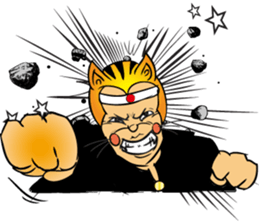 Bad Boy Japanese Kanji CAT 80s sticker #4452046