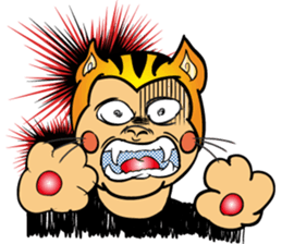 Bad Boy Japanese Kanji CAT 80s sticker #4452054