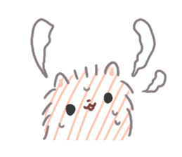 Pomeranian Mochi 4 sticker #4452076