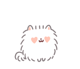 Pomeranian Mochi 4 sticker #4452087