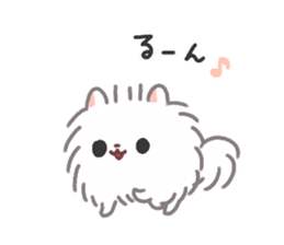 Pomeranian Mochi 4 sticker #4452093
